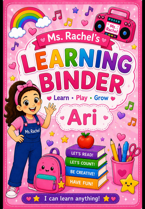 Custom Learning Binder